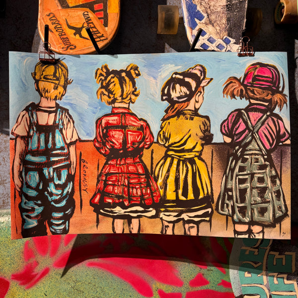 14. PRE-ORDER 'Over the Fence VIII' David Bromley. High pigment print. Edition of 60.