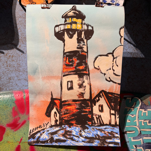 17. PRE-ORDER 'My Way Home' David Bromley. High pigment print. Edition of 60.