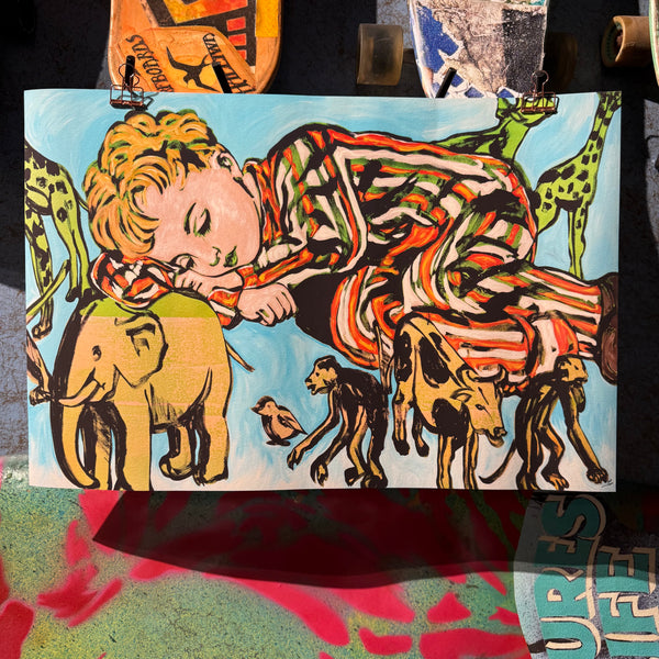 19. PRE-ORDER 'Dreamtime' David Bromley. High pigment print. Edition of 60.