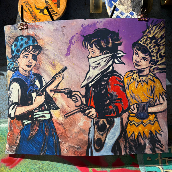 2. PRE-ORDER 'Pirate Play' David Bromley. High pigment print. Edition of 60.