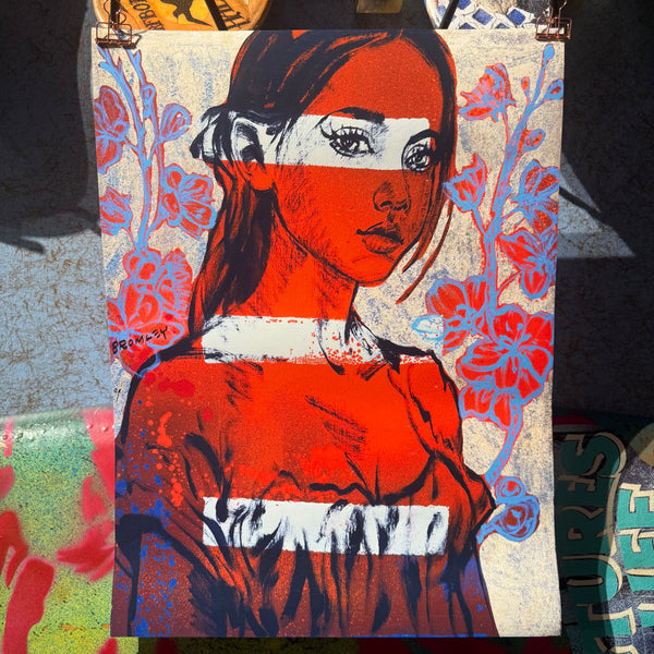 25. PRE-ORDER 'Miyo' David Bromley. High pigment print. Edition of 60.