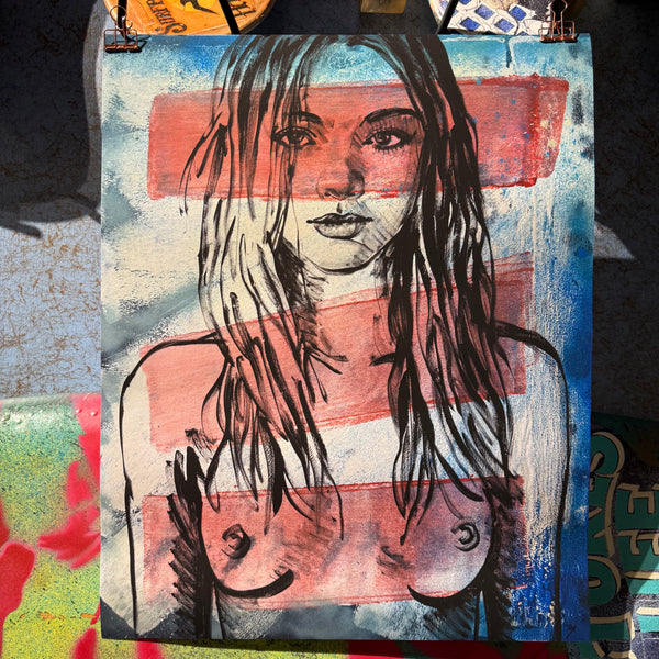 29. PRE-ORDER 'Rosie II' David Bromley. High pigment print. Edition of 60.