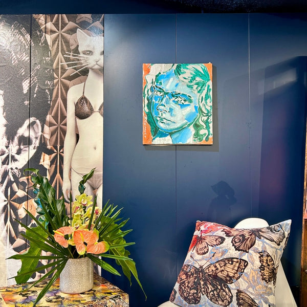 'Imagination Study II' David Bromley. Acrylic on linen. 54 x 46cm