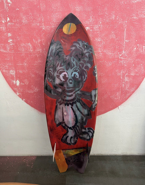 12. Sesame Street x Bromley Surfboard, 167cm H x53cm W