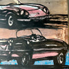 'Sunday Drive' David Bromley. Acrylic and oil on canvas. 120 x 150cm