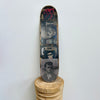 1. '50 Lanes' David Bromley customised skateboard deck. 80 x 20cm