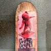 11. 'Roller Dog' David Bromley customised skateboard deck. 79 x 20cm