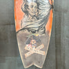 39. 'Dead Men Tell No Tales' David Bromley customised surfboard