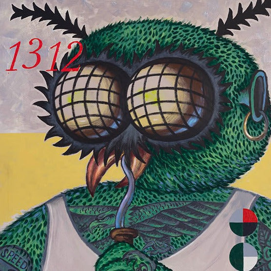 ‘1312’ Gorè. Acrylic on timber. 120 x 90cm (125 x 95cm frame size)