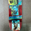 7. 'Odd Couple' David Bromley customised skateboard deck. 81 x 20cm