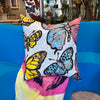 ‘Like a Rainbow’ Linen Cushion by Bromley Studio. 60 x 60cm