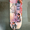 14. 'My Crew' David Bromley customised skateboard deck. 78 x 20cm