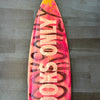 37. 'Kooks Only' David Bromley customised surfboard