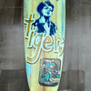 29. 'Smoking Tiger' David Bromley customised surfboard