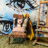 'Belinda'  Velvet Cushion by Bromley Studio. 60 x 60cm