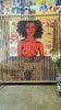 'Milan' David Bromley. Acrylic on canvas with gold leaf gilding. 120cm x 150cm.