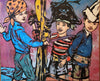 'Pirate Play', David Bromley, Acrylic on canvas, 150cm x 180cm