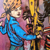 'Pirate Play', David Bromley, Acrylic on canvas, 150cm x 180cm