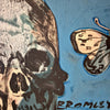 'Boy with Skulls' David Bromley, Acrylic on Canvas, 180cm x 150cm