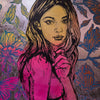 Rosie, David Bromley, acrylic on canvas with silver leaf gilding 120cm x 180cm .jpg
