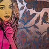 Rosie, David Bromley, acrylic on canvas with silver leaf gilding 120cm x 180cm .jpg