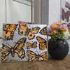 'Mini butterflies VI', David Bromley, Acrylic on canvas, 38cm x 46cm.