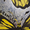 'Summer Butterflies' David Bromley, Acrylic on Canvas with silver leaf gilding, 46cm x 38cm