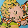 Sleeping Boy, David Bromley, acrylic on canvas  120cm x 180cm