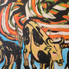 Sleeping Boy, David Bromley, acrylic on canvas  120cm x 180cm