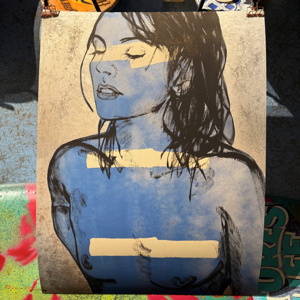 21. PRE-ORDER 'Belinda' David Bromley. Giclee print on art paper. Edition of 60.