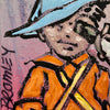 'Searching For Adventure I' David Bromley, Acrylic on Canvas, 23cm x 16cm