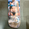 14. 'My Crew' David Bromley customised skateboard deck. 78 x 20cm
