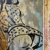 'Cheeky' David Bromley. Acrylic on canvas, framed. 57 x 48cm