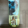 12. 'Barbarella' David Bromley customised skateboard deck. 79 x 20cm