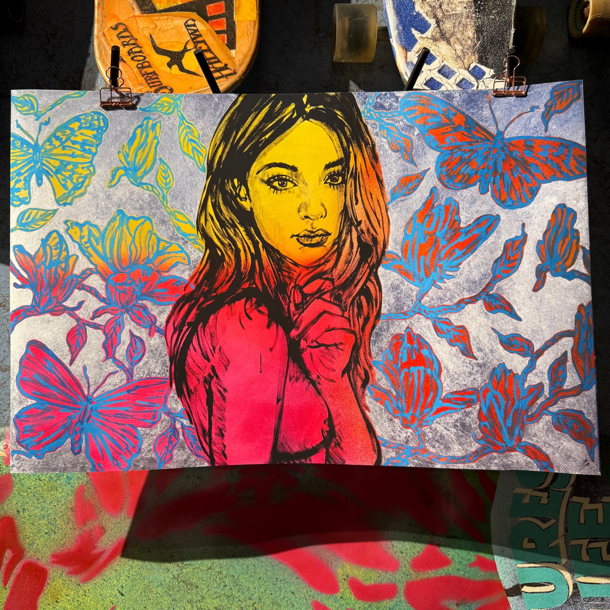 37. PRE-ORDER 'Rosie V' David Bromley. High pigment print. Edition of 60.