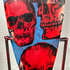 1. 'The Needle Deviates' David Bromley custom surfboard 180cm