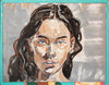 'Peacemaker II' David Bromley. Acrylic and oil on card. 90 x 120cm (frame size 103 x 132cm)