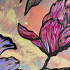'Velvet Blooms II' David Bromley. Acrylic on canvas. 60 x 90cm