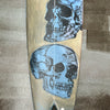 22. 'Between Two Eternities' David Bromley customised surfboard 195cm