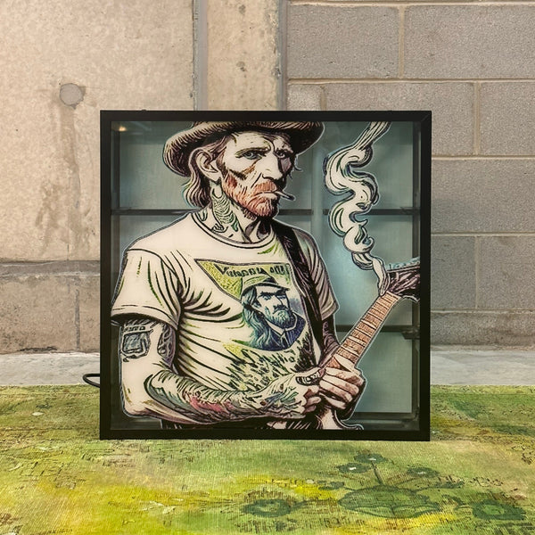 ‘Like Vincent II’ Light Box. Edition of 12. 60 x 60cm