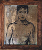'Imperial’ David Bromley. Acrylic and oil on canvas. 45cm x 37cm (frame size 60cm x 50cm)