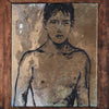 'Imperial’ David Bromley. Acrylic and oil on canvas. 45cm x 37cm (frame size 60cm x 50cm)