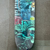 4. 'Been A Long Time' David Bromley customised skate board deck. 79 x 20cm