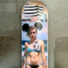 14. 'My Crew' David Bromley customised skateboard deck. 78 x 20cm