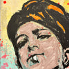 'Smoking Boy' David Bromley. Acrylic on canvas. 40 x 31cm