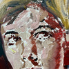 'Girl Portrait - Study I' David Bromley. Acrylic on linen. 41 x 32cm