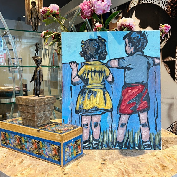 Children Over The Fence II