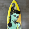 42. 'A Liability' David Bromley customised surfboard