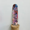 14. 'My Crew' David Bromley customised skateboard deck. 78 x 20cm