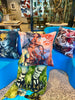 'The Signature III' Velvet Cushion by Bromley Studio. 60 x 60cm